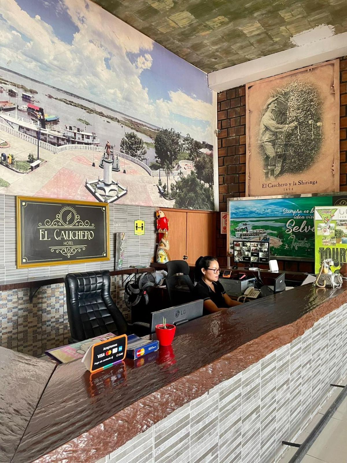 El Cauchero Hotel อีกีโตส ภายนอก รูปภาพ